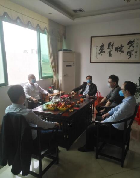 協(xié)會秘書處走訪圣田門業(yè)
