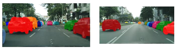 該國(guó)際競(jìng)賽數(shù)據(jù)集的實(shí)例分割效果