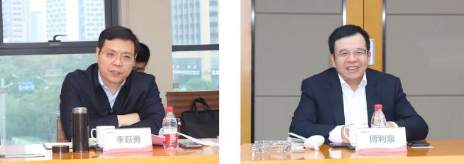 李躍勇市長(zhǎng)對(duì)大華股份在智慧城市、社會(huì)治理等領(lǐng)域的技術(shù)探索及模式創(chuàng)新給予肯定