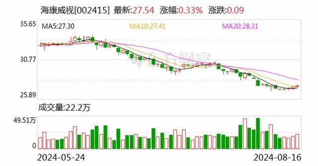 ?？低?002415)發(fā)布2024年半年報
