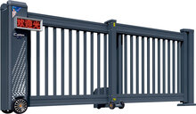 門體只占門洞20cm寬！創(chuàng)電動門伸縮比之最！