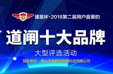 建星杯?第二屆道閘十大品牌評選活動正式開啟！