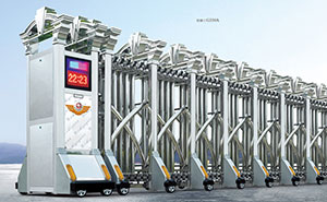 不銹鋼伸縮門 - 精鋼門G330A不銹鋼伸縮門