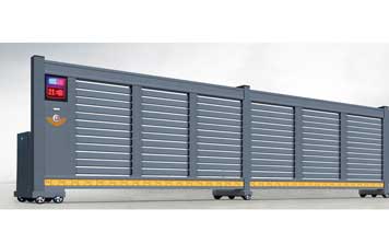 電動平移門 - 智能伸縮平移門909B(深灰）