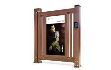 人行通道廣告門（固定）G2-B2（紅古銅）