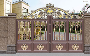 盧浮魅影-皇家-LHJ17126鋁藝大門(mén)