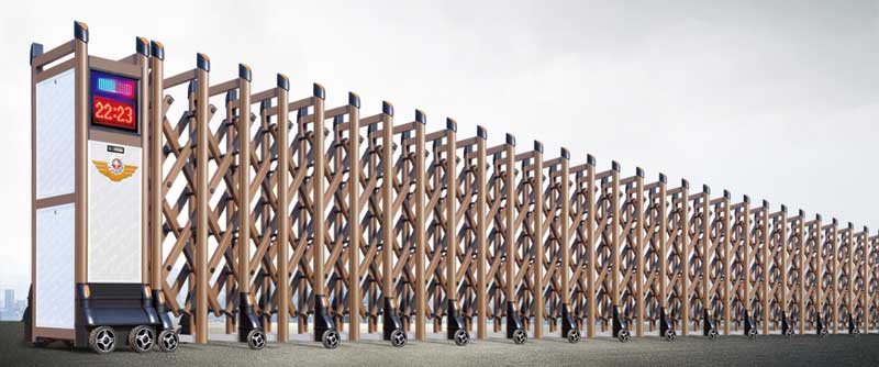 星18-C1（深咖）伸縮門