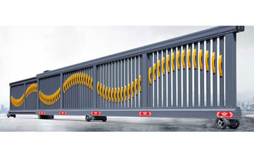 分段平移門 - 智能分段平移門907C（深灰）