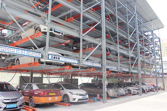 廣州錦繡文化中心立體車庫案例 - 中出網(wǎng)-智能出入口與停車充電門戶