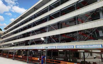 南方醫(yī)科大學(xué)附屬廣州花都醫(yī)院立體車庫案例