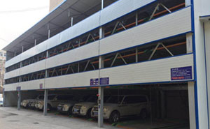 青海電科院（四層升降橫移式）立體車庫案例