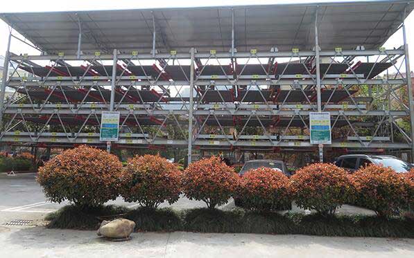 張家界逸臣桃源立體車庫(kù)案例 - 中出網(wǎng)-智能出入口與停車充電門戶