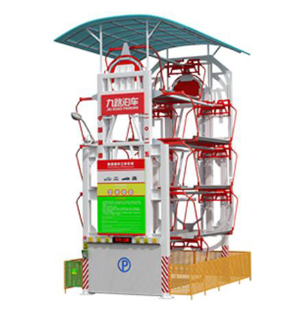 5層8車位轎車型及SUV型垂直循環(huán)立體車庫(kù)