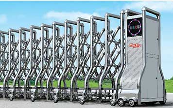 精鋼門20號電動伸縮門