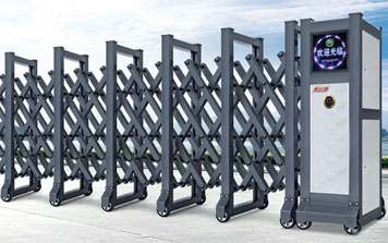 鋁合金伸縮門(mén) - 鋼鐵長(zhǎng)城伸縮門(mén)