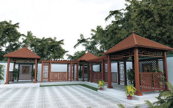 豪華別墅涼亭-XYH-LY-9082