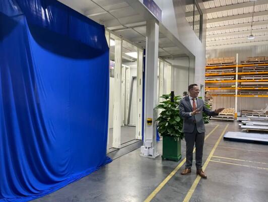 新防火門的揭幕儀式