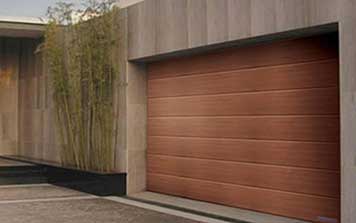 單條紋車庫門