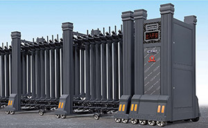 鋁合金伸縮門 - 伸縮門CD-07GY鋁合金伸縮門