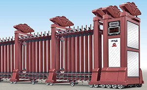 鋁合金伸縮門 - 伸縮門CD-10BL鋁合金伸縮門