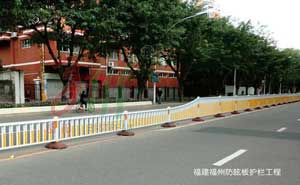 福建福州防眩板護欄工程