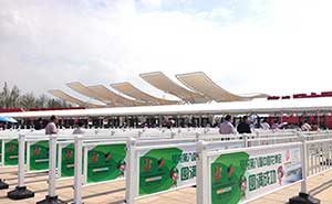 2013中國花卉博覽會護欄案例 - 中出網(wǎng)-智能出入口與停車充電門戶