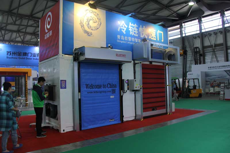 亞洲生鮮配送展冷庫門案例 - 中出網(wǎng)-智能出入口與停車充電門戶