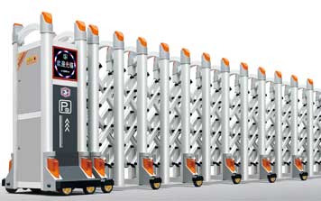 鋁合金伸縮門 - 鋁合金伸縮門-雪龍A