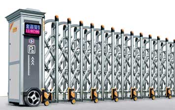 不銹鋼伸縮門(mén)-精鋼捷龍666