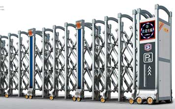 不銹鋼伸縮門(mén)-精鋼222A