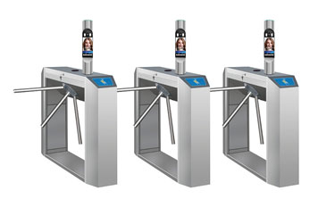 人臉識別三輥閘