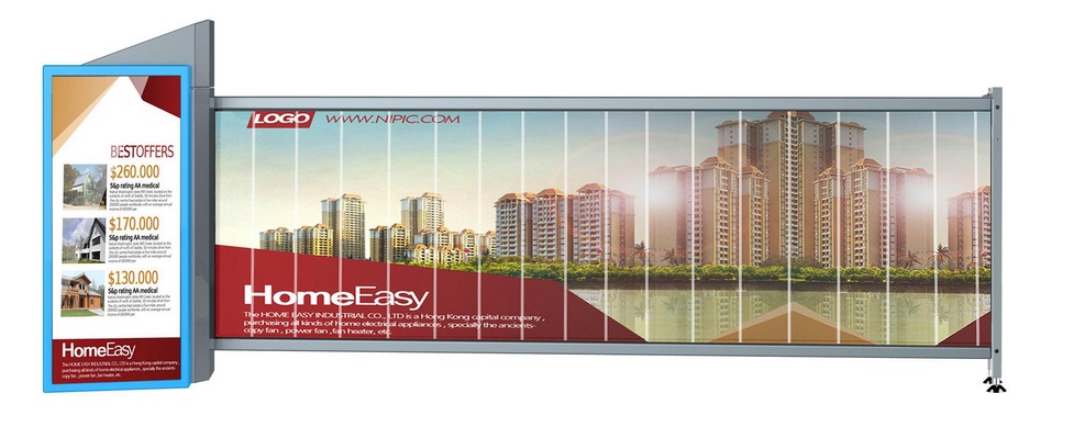 YDX-D002廣告道閘