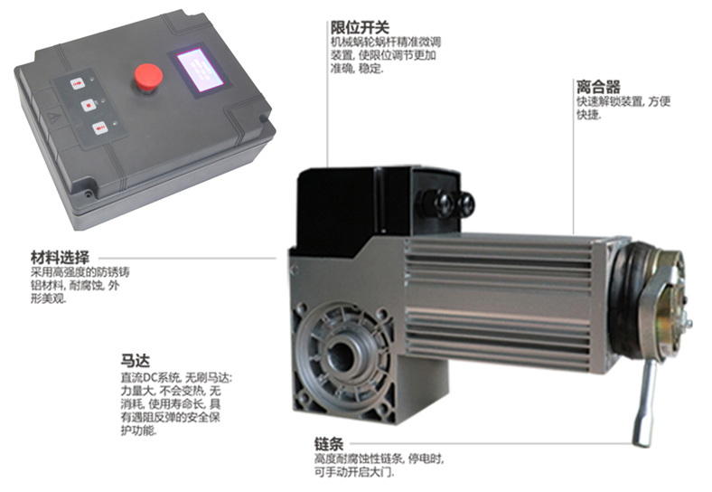 FALCON系列工業(yè)PVC快卷門電機