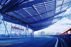 上海南站自動(dòng)門案例 - 中出網(wǎng)-智能出入口與停車充電門戶