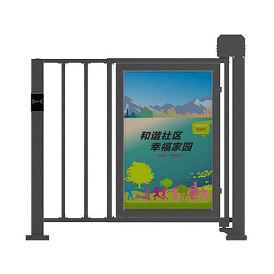 伸縮型自動廣告門