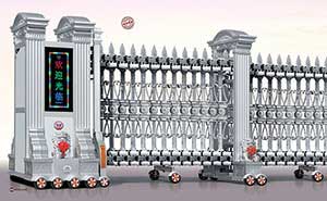 鋁合金伸縮門 - 盛世至尊959-A3鋁合金伸縮門