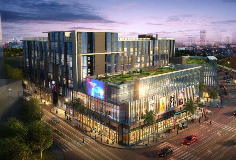 佛山富力廣場(chǎng)護(hù)欄案例 - 中出網(wǎng)-智能出入口與停車(chē)充電門(mén)戶(hù)