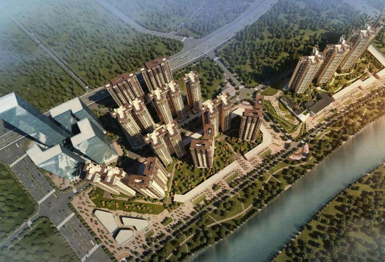 保利碧桂園天匯護欄案例 - 中出網(wǎng)-智能出入口與停車充電門戶