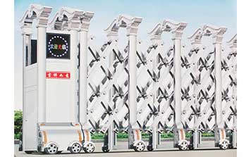 LF-001不銹鋼電動(dòng)伸縮門(mén)