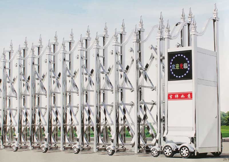 LF-003不銹鋼電動(dòng)伸縮門