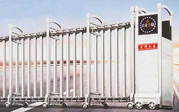 LF-011不銹鋼電動(dòng)伸縮門(mén)