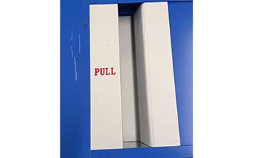 寶石藍鋁合金肯德基門