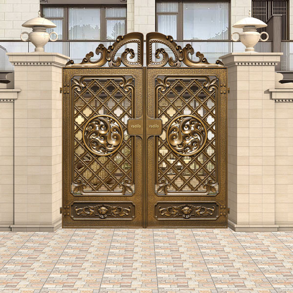 庭院門-祥云瑞氣