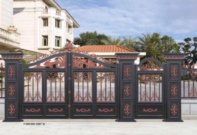 別墅大門(mén)豪華鋁藝庭院門(mén)F-DM-046