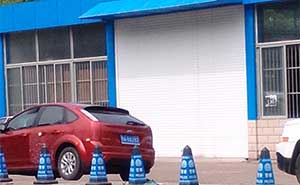 廣西車管所大型鋁合金卷簾門案例