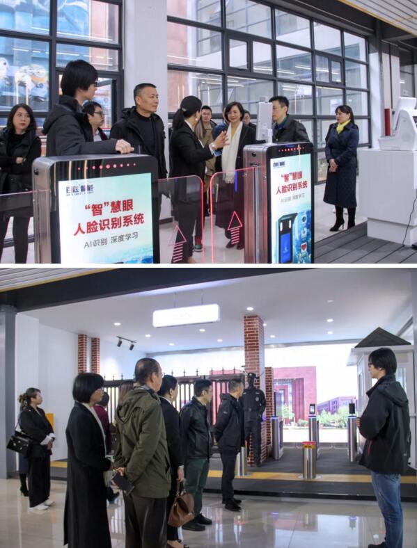 江西省通信學(xué)會領(lǐng)導(dǎo)一行認(rèn)真細(xì)致了解產(chǎn)品的特性、優(yōu)勢及應(yīng)用場景