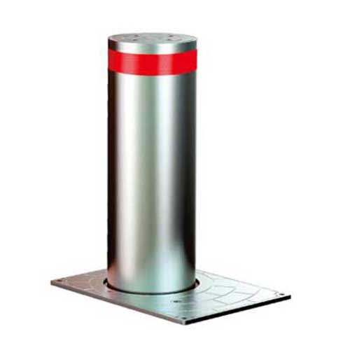 半自動升降地柱