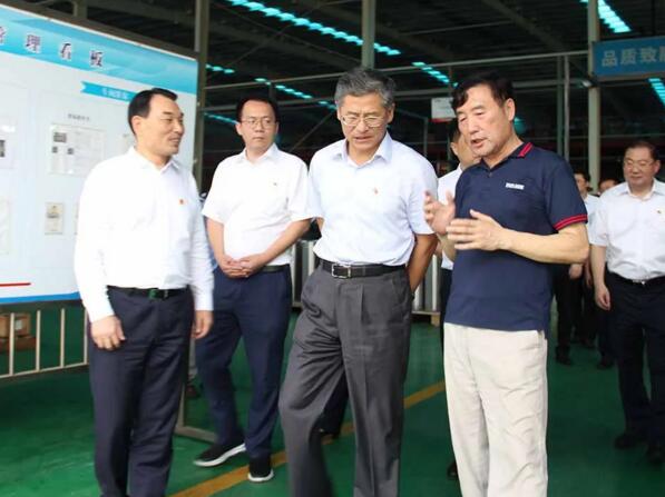 省紀(jì)委書記馬森述關(guān)切百勝企業(yè)經(jīng)營(yíng)情況，聽取企業(yè)訴求