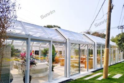 泰康集團(tuán)徑山景區(qū)戶外餐廳移動陽光房