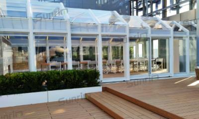 國藥控股屋頂餐廳移動陽光房